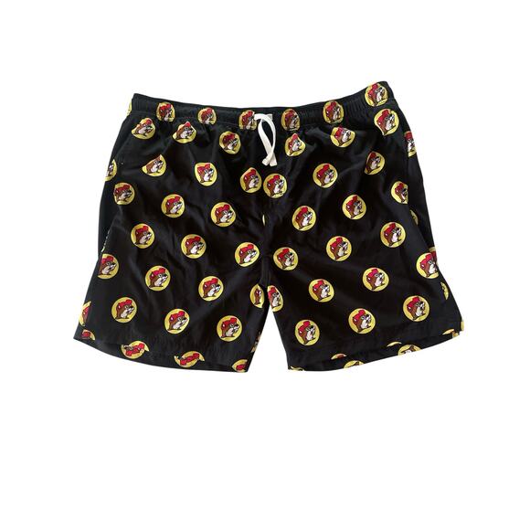 Buc-ees Men's 2X Drawstring Swim Shorts - Picture 1 of 9